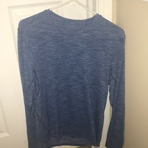 Men’s Lulu Lemon Long Sleeve Shirt S: M C: Blue
